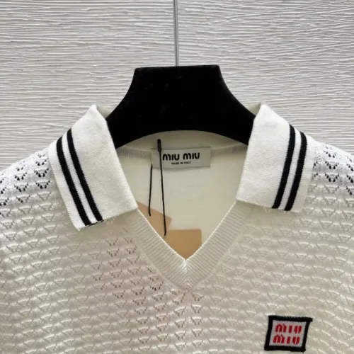Replica MIU MIU T-Shirts Short Sleeved For Women #1472903 $96.00 USD for Wholesale