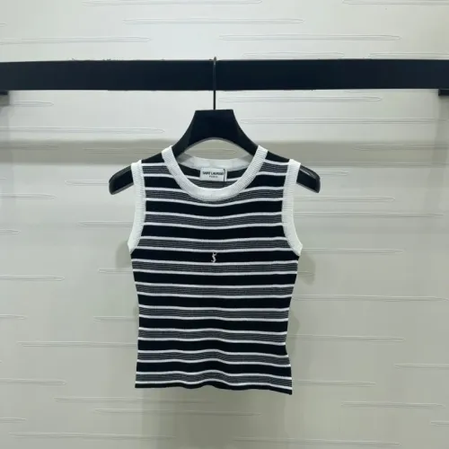 Wholesale Yves Saint Laurent YSL T-shirts Sleeveless For Women #1472916 $82.00 USD, Wholesale Quality Replica Yves Saint Laurent YSL T-shirts