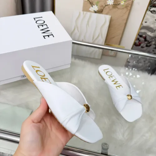 Replica LOEWE Slippers For Women #1472945 $80.00 USD for Wholesale