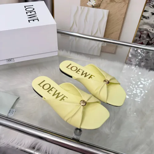 Replica LOEWE Slippers For Women #1472947 $80.00 USD for Wholesale