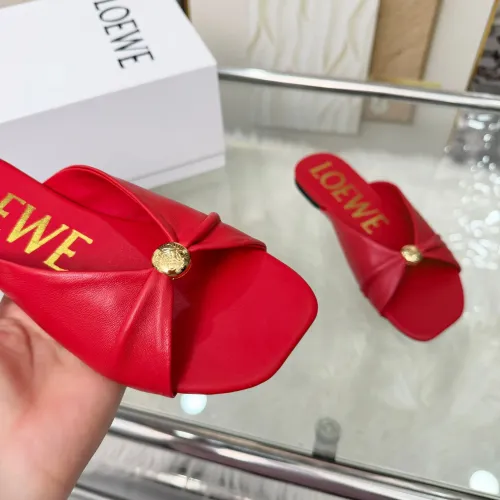 Replica LOEWE Slippers For Women #1472948 $80.00 USD for Wholesale
