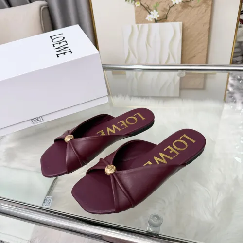 Wholesale LOEWE Slippers For Women #1472949 $80.00 USD, Wholesale Quality Replica LOEWE Slippers