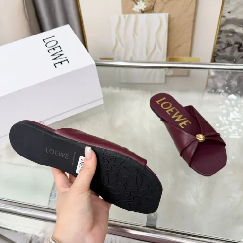 Replica LOEWE Slippers For Women #1472949 $80.00 USD for Wholesale