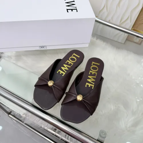 Replica LOEWE Slippers For Women #1472950 $80.00 USD for Wholesale