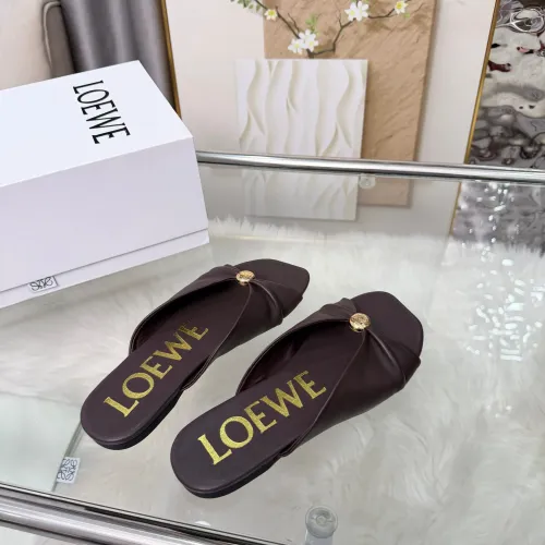 Replica LOEWE Slippers For Women #1472950 $80.00 USD for Wholesale