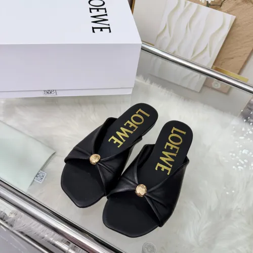 Replica LOEWE Slippers For Women #1472951 $80.00 USD for Wholesale