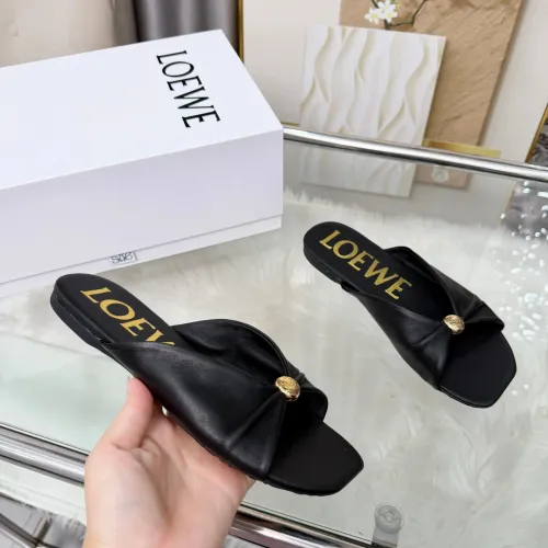 Replica LOEWE Slippers For Women #1472951 $80.00 USD for Wholesale
