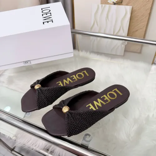 Wholesale LOEWE Slippers For Women #1472953 $80.00 USD, Wholesale Quality Replica LOEWE Slippers