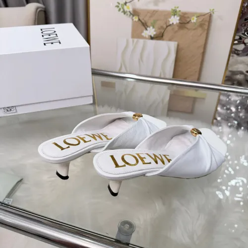 Replica LOEWE Slippers For Women #1472954 $82.00 USD for Wholesale
