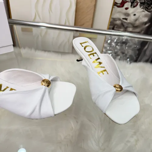 Replica LOEWE Slippers For Women #1472954 $82.00 USD for Wholesale
