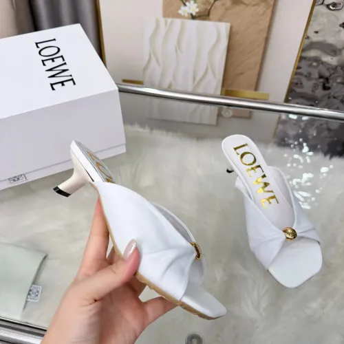 Replica LOEWE Slippers For Women #1472954 $82.00 USD for Wholesale