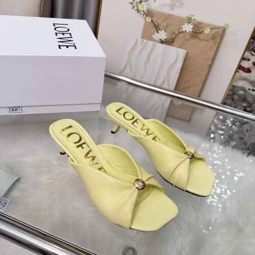 Wholesale LOEWE Slippers For Women #1472955 $82.00 USD, Wholesale Quality Replica LOEWE Slippers