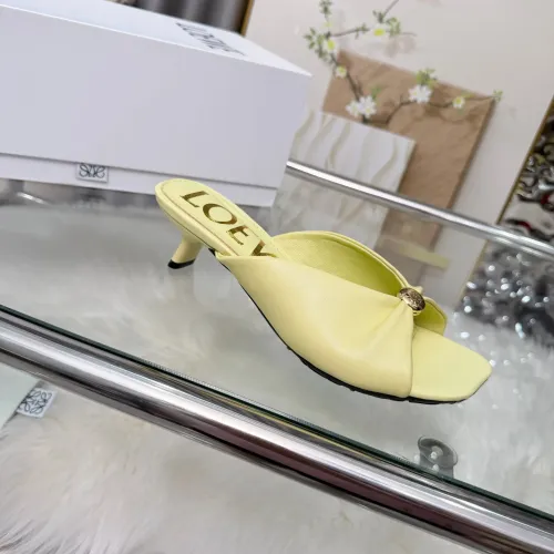 Replica LOEWE Slippers For Women #1472955 $82.00 USD for Wholesale