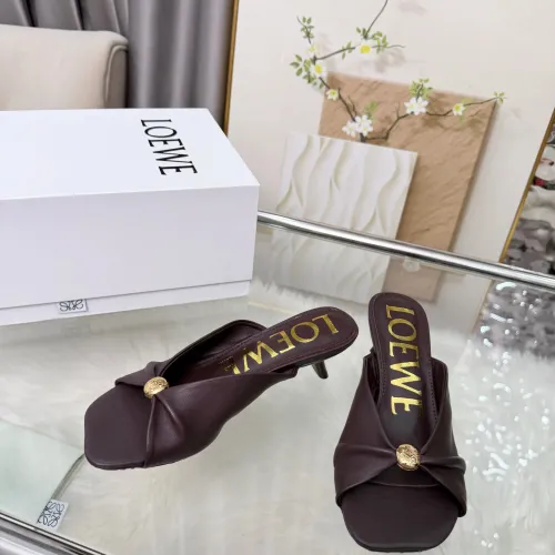 Replica LOEWE Slippers For Women #1472956 $82.00 USD for Wholesale