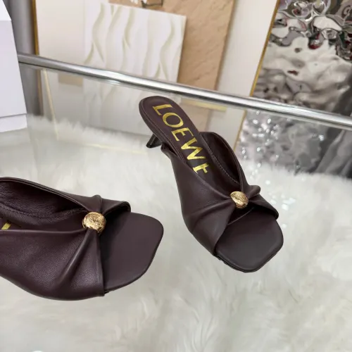 Replica LOEWE Slippers For Women #1472956 $82.00 USD for Wholesale