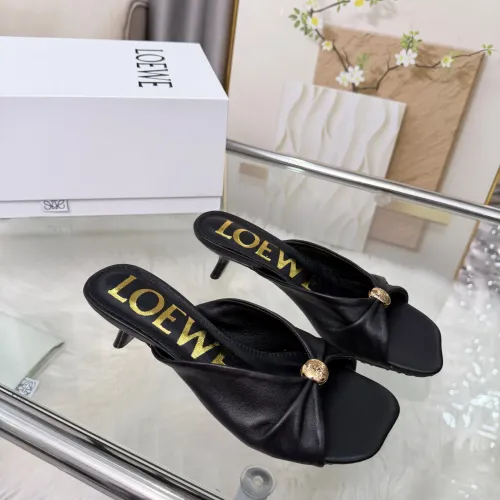 Wholesale LOEWE Slippers For Women #1472957 $82.00 USD, Wholesale Quality Replica LOEWE Slippers