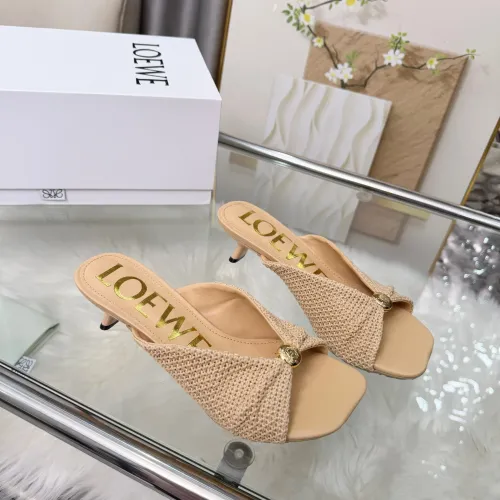 Wholesale LOEWE Slippers For Women #1472958 $82.00 USD, Wholesale Quality Replica LOEWE Slippers