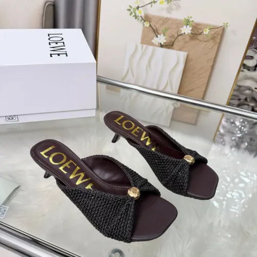Wholesale LOEWE Slippers For Women #1472959 $82.00 USD, Wholesale Quality Replica LOEWE Slippers