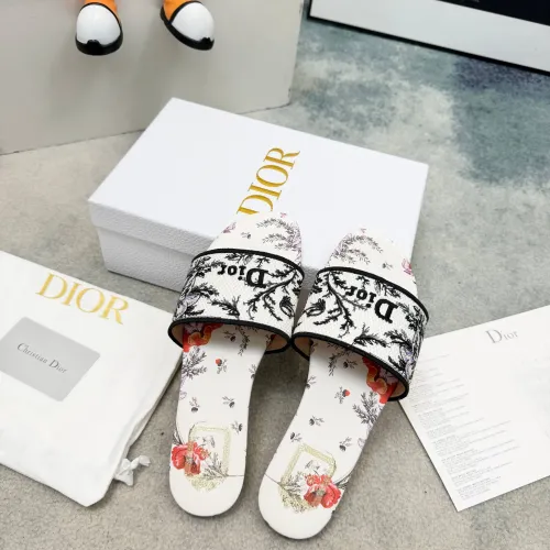 Replica Christian Dior Slippers For Women #1472960 $80.00 USD for Wholesale