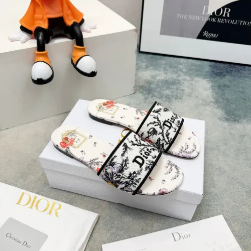 Replica Christian Dior Slippers For Women #1472960 $80.00 USD for Wholesale