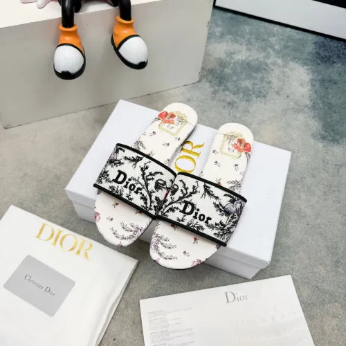 Replica Christian Dior Slippers For Women #1472960 $80.00 USD for Wholesale