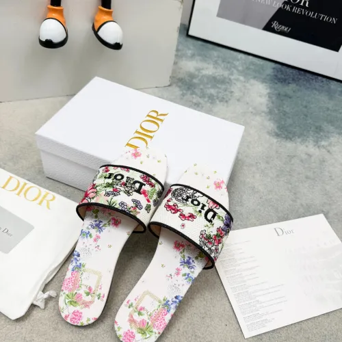 Replica Christian Dior Slippers For Women #1472961 $80.00 USD for Wholesale