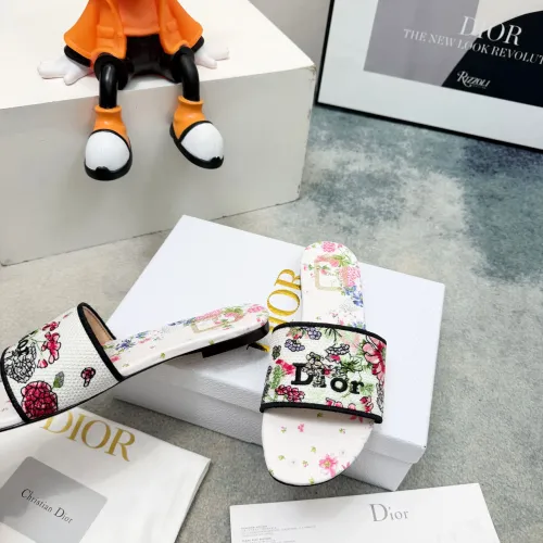 Replica Christian Dior Slippers For Women #1472961 $80.00 USD for Wholesale