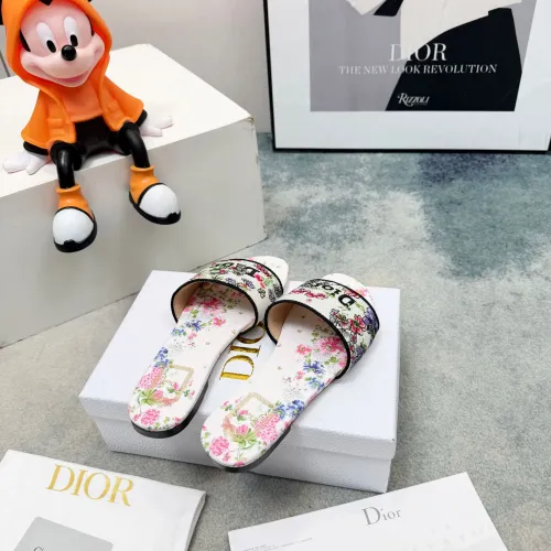 Replica Christian Dior Slippers For Women #1472961 $80.00 USD for Wholesale