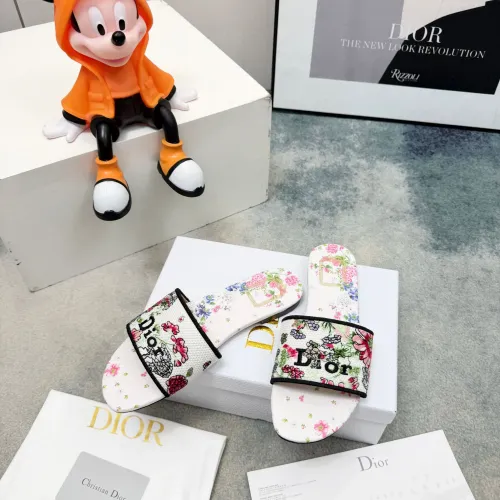 Replica Christian Dior Slippers For Women #1472961 $80.00 USD for Wholesale