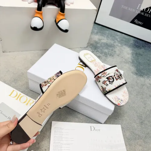 Replica Christian Dior Slippers For Women #1472962 $80.00 USD for Wholesale
