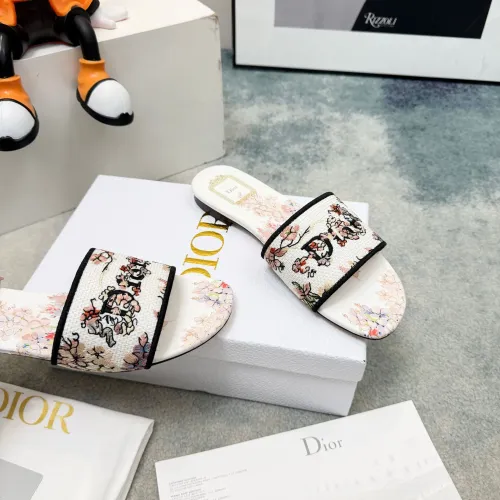 Replica Christian Dior Slippers For Women #1472962 $80.00 USD for Wholesale