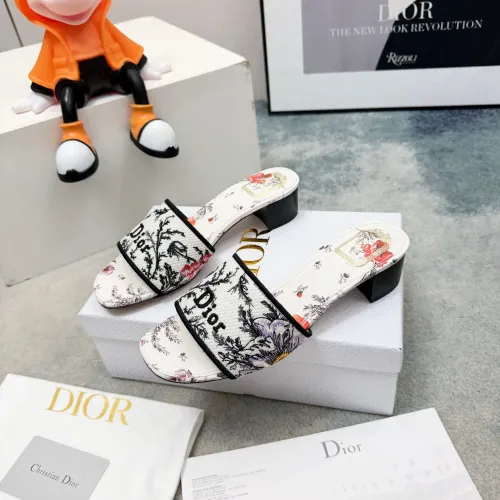 Wholesale Christian Dior Slippers For Women #1472963 $85.00 USD, Wholesale Quality Replica Christian Dior Slippers
