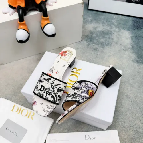 Replica Christian Dior Slippers For Women #1472963 $85.00 USD for Wholesale