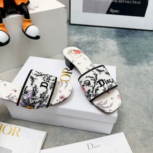Replica Christian Dior Slippers For Women #1472963 $85.00 USD for Wholesale
