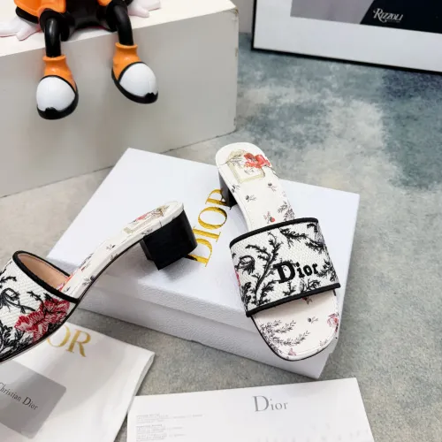 Replica Christian Dior Slippers For Women #1472963 $85.00 USD for Wholesale