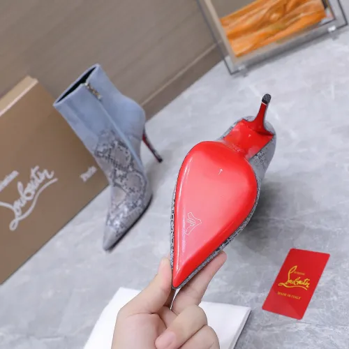 Replica Christian Louboutin Boots For Women #1472985 $150.00 USD for Wholesale
