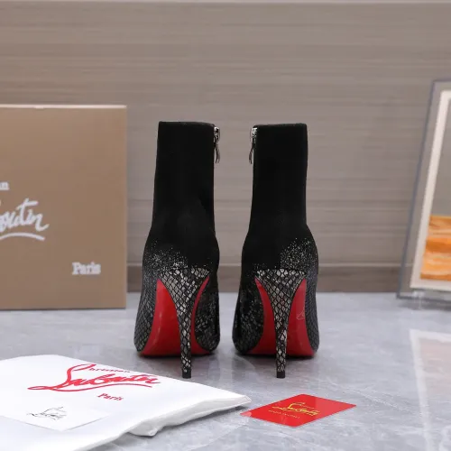 Replica Christian Louboutin Boots For Women #1472986 $150.00 USD for Wholesale
