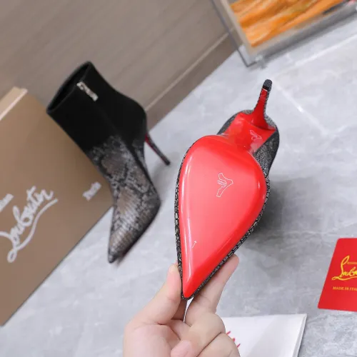 Replica Christian Louboutin Boots For Women #1472986 $150.00 USD for Wholesale