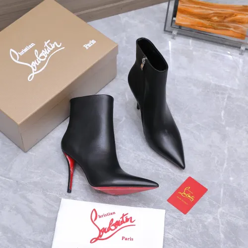 Replica Christian Louboutin Boots For Women #1472988 $150.00 USD for Wholesale