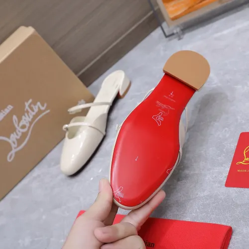 Replica Christian Louboutin CL Slippers For Women #1472989 $108.00 USD for Wholesale