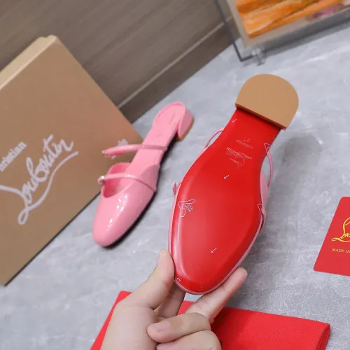 Replica Christian Louboutin CL Slippers For Women #1472990 $108.00 USD for Wholesale