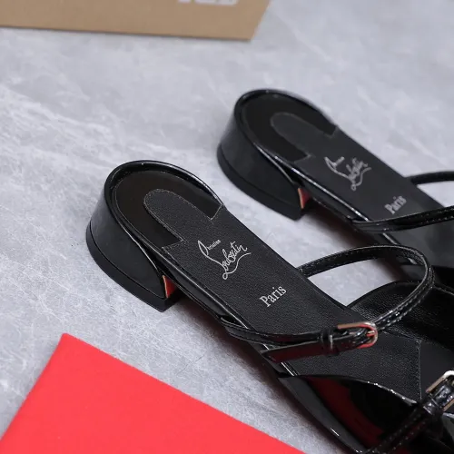 Replica Christian Louboutin CL Slippers For Women #1472991 $108.00 USD for Wholesale