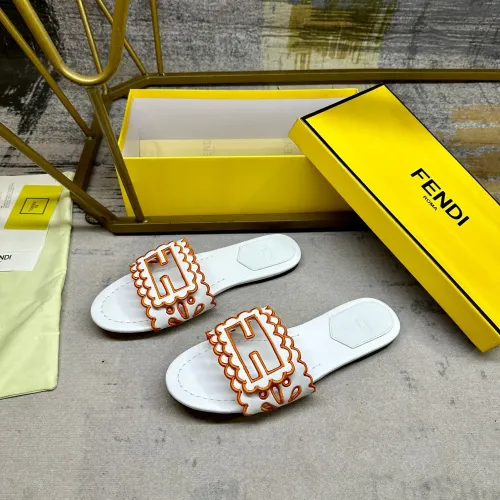 Wholesale Fendi Slippers For Women #1473002 $88.00 USD, Wholesale Quality Replica Fendi Slippers