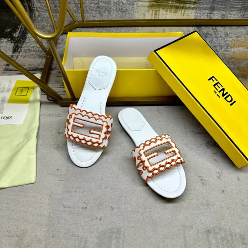 Replica Fendi Slippers For Women #1473002 $88.00 USD for Wholesale