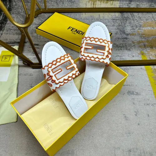 Replica Fendi Slippers For Women #1473002 $88.00 USD for Wholesale