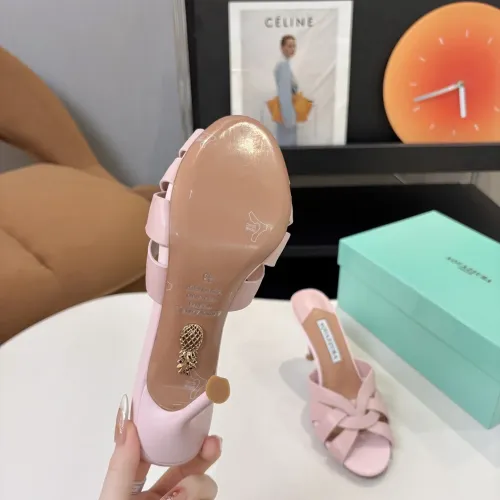 Replica AQUAZZURA Slippers For Women #1473026 $88.00 USD for Wholesale