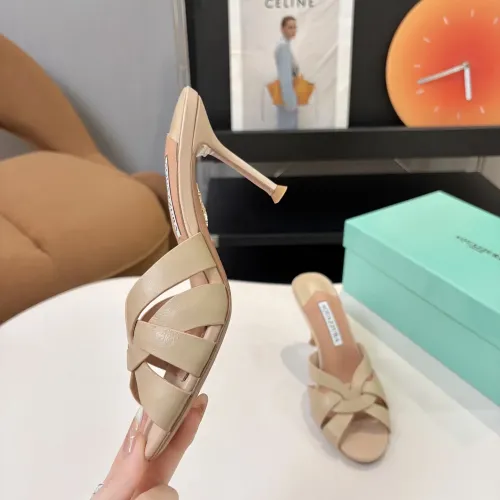 Replica AQUAZZURA Slippers For Women #1473027 $88.00 USD for Wholesale