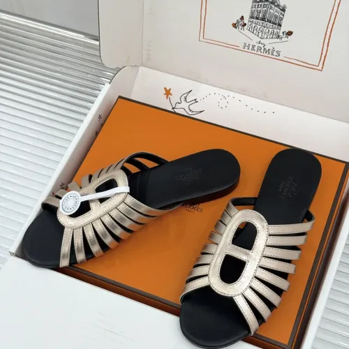 Wholesale Hermes Slippers For Women #1473044 $128.00 USD, Wholesale Quality Replica Hermes Slippers