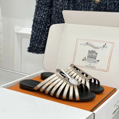 Replica Hermes Slippers For Women #1473044 $128.00 USD for Wholesale