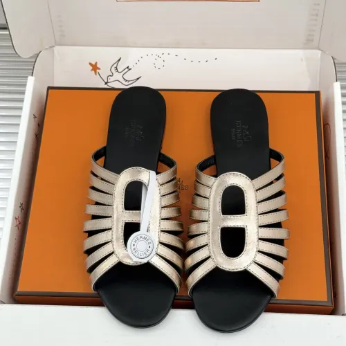 Replica Hermes Slippers For Women #1473044 $128.00 USD for Wholesale